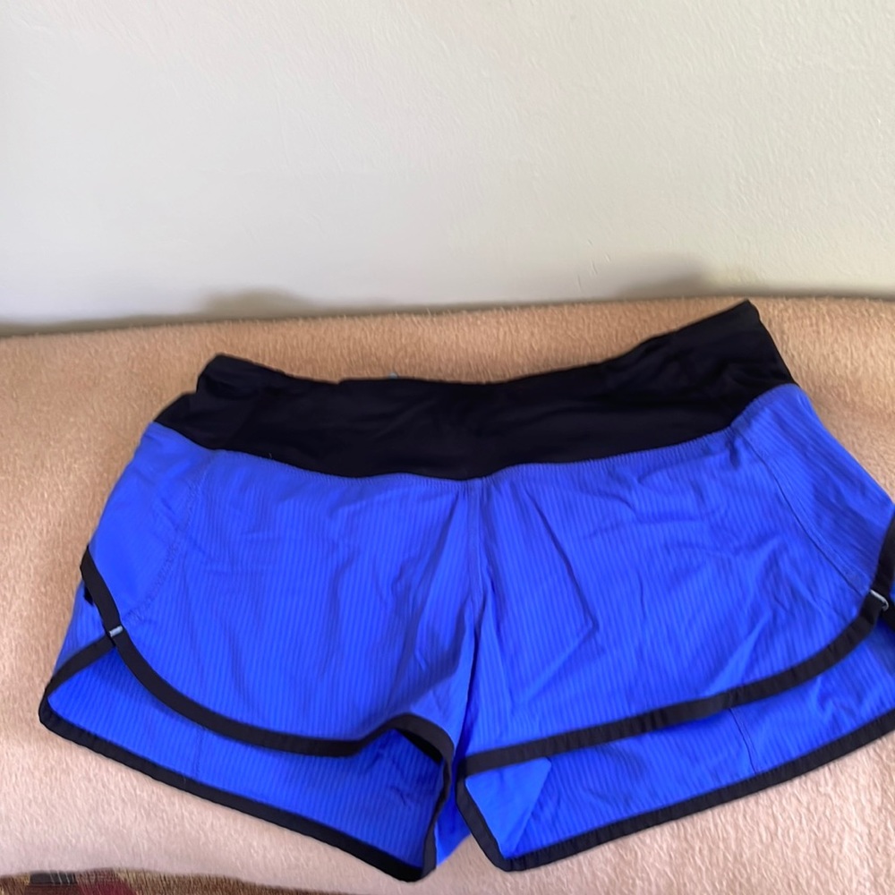 Lululemon mini running shorts